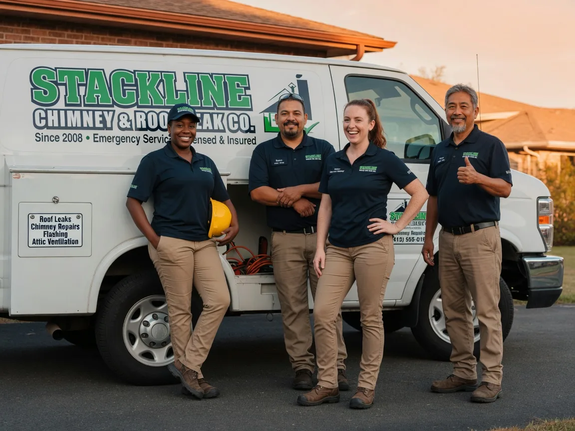 Chimney flashing repair company in Urbana, MO